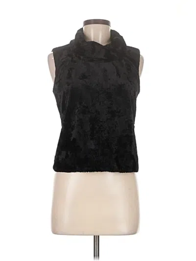 Pre-owned Laundry By Shelli Segal Sleeveless Blouse In Black