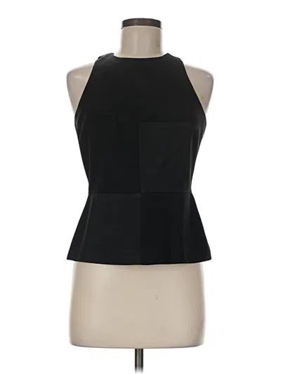 Pre-owned Laundry By Shelli Segal Sleeveless Blouse In Black