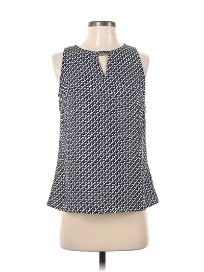 Pre-owned Laundry By Shelli Segal Sleeveless Blouse In Blue