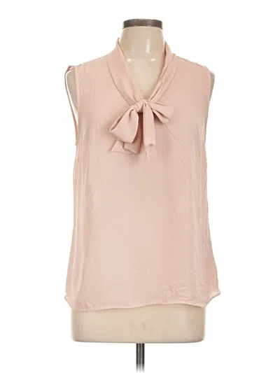 Pre-owned Laundry By Shelli Segal Sleeveless Blouse In Brown