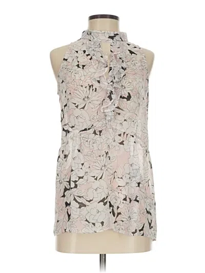 Pre-owned Laundry By Shelli Segal Sleeveless Blouse In Ivory