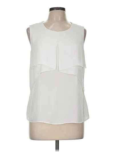 Pre-owned Laundry By Shelli Segal Sleeveless Blouse In Ivory