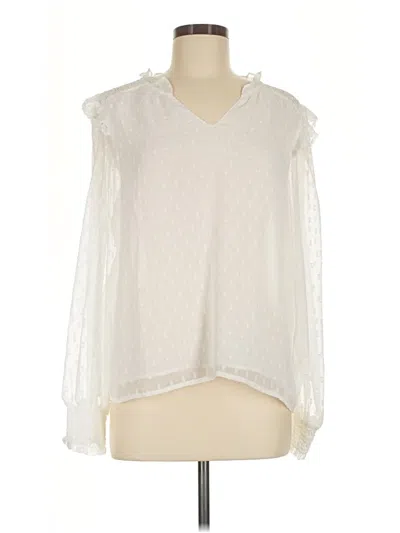 Pre-owned Laundry By Shelli Segal Sleeveless Blouse In Ivory