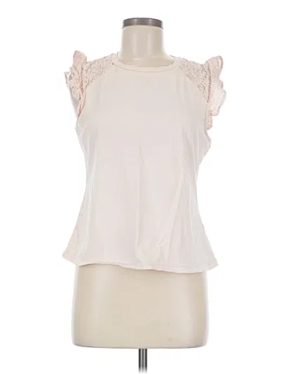 Pre-owned Laundry By Shelli Segal Sleeveless Blouse In Ivory