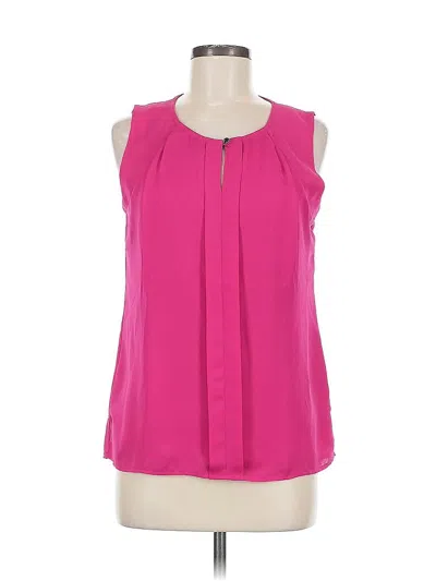 Pre-owned Laundry By Shelli Segal Sleeveless Blouse In Pink