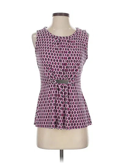 Pre-owned Laundry By Shelli Segal Sleeveless Blouse In Pink