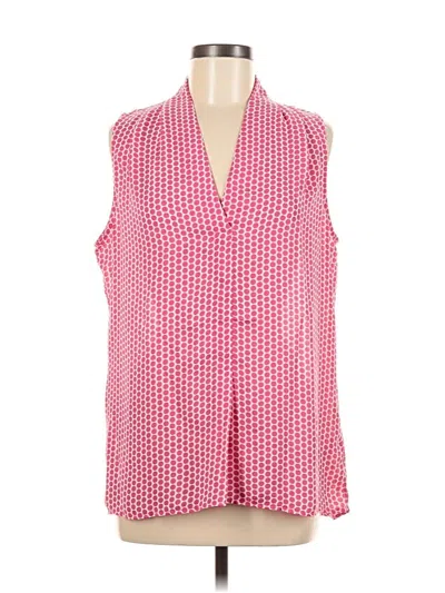 Pre-owned Laundry By Shelli Segal Sleeveless Blouse In Pink