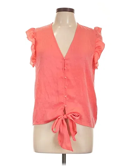 Pre-owned Laundry By Shelli Segal Sleeveless Blouse In Pink