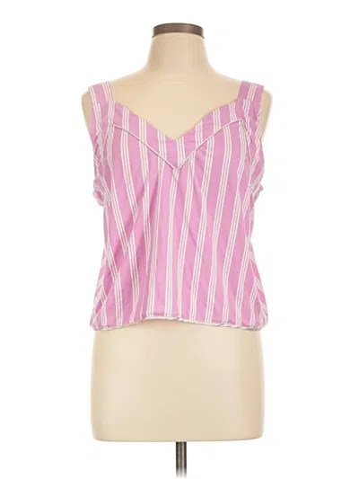 Pre-owned Laundry By Shelli Segal Sleeveless Blouse In Pink