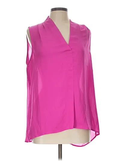 Pre-owned Laundry By Shelli Segal Sleeveless Blouse In Pink