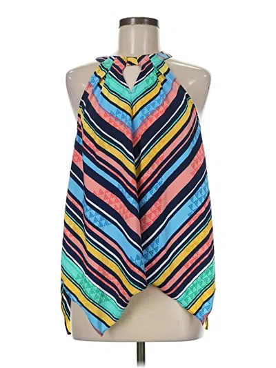 Pre-owned Laundry By Shelli Segal Sleeveless Blouse In Teal