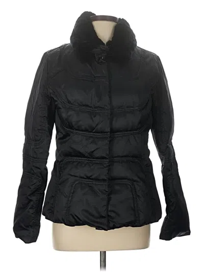 Pre-owned Laundry By Shelli Segal Snow Jacket In Black