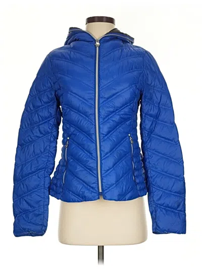 Pre-owned Laundry By Shelli Segal Snow Jacket In Blue