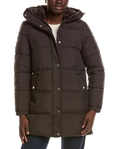 Laundry By Shelli Segal Soft Petal Coat In Brown