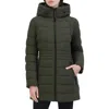 Laundry By Shelli Segal Stretch Puffer Jacket In Green