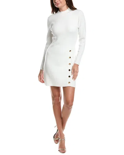 Laundry By Shelli Segal Sweaterdress In White