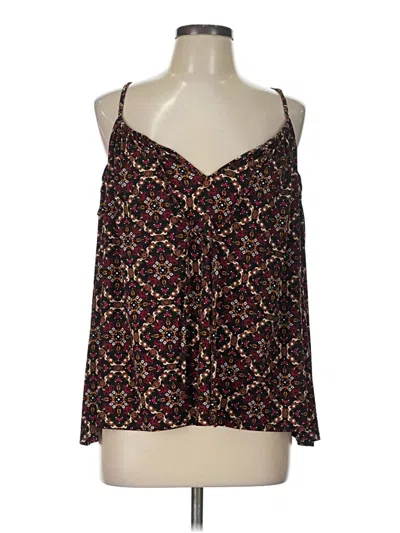 Pre-owned Laundry By Shelli Segal Tank Top Black Halter Neckline Tops