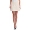 Laundry By Shelli Segal Textured Miniskirt In Gray