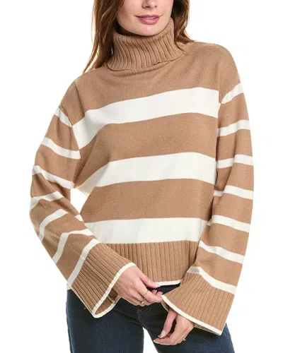 Laundry By Shelli Segal Turtleneck Sweater In Brown
