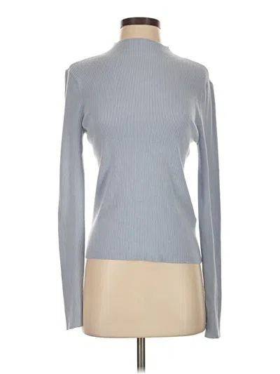 Pre-owned Laundry By Shelli Segal Turtleneck Sweater In Gray
