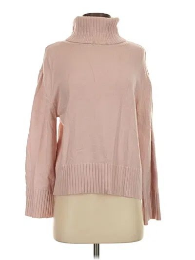 Pre-owned Laundry By Shelli Segal Turtleneck Sweater In Pink