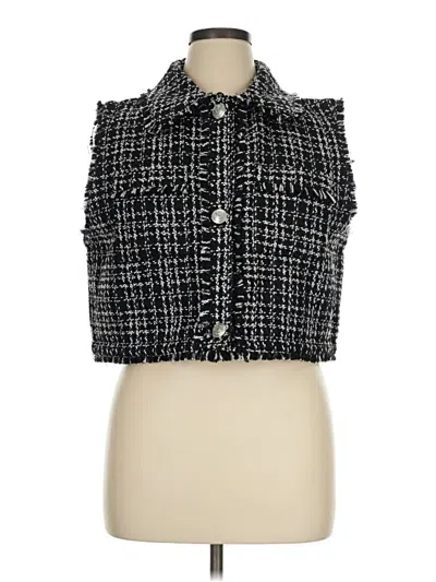 Pre-owned Laundry By Shelli Segal Vest In Black
