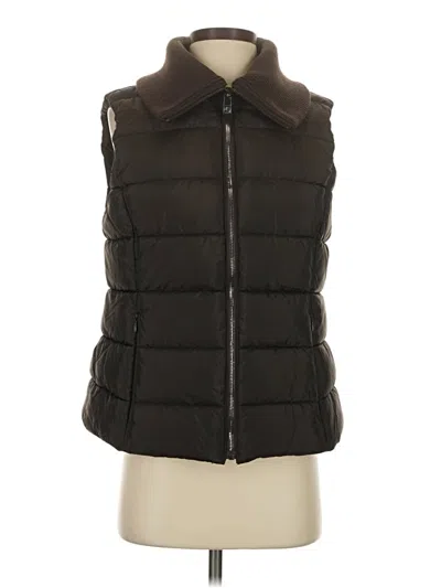 Pre-owned Laundry By Shelli Segal Vest In Brown