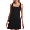 Laundry By Shelli Segal Waffle Knit Bustier Top In Black