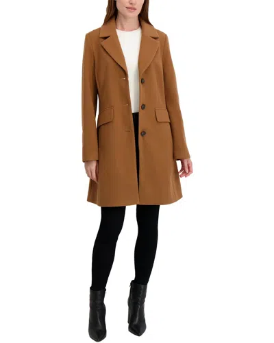 Laundry By Shelli Segal Walker Coat In Brown