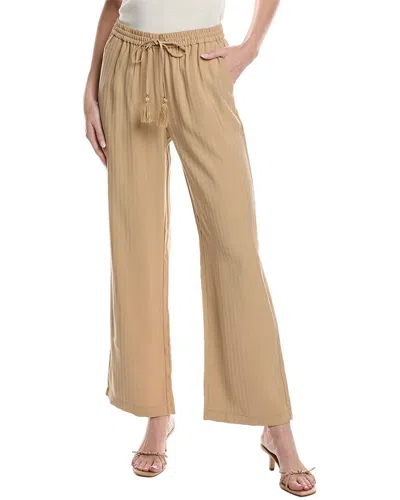 Laundry By Shelli Segal Wide Leg Pant In Brown