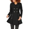 Laundry By Shelli Segal Womens Wool Blend Midi Walker Coat In Petrol