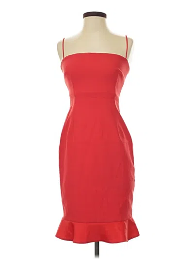 Pre-owned Laundry Cocktail Dress In Red