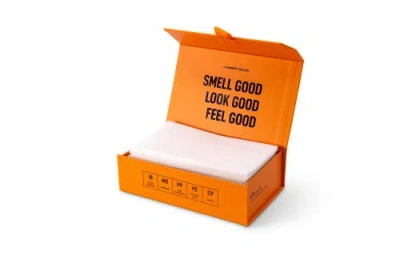 Laundry Sauce Himalayan Cashmere Luxury Scented Dryer Sheets In Orange