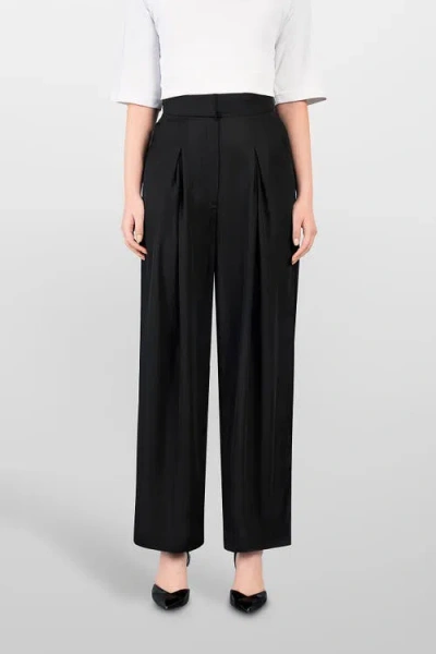 Laura Aparicio Palazzo Pants In Black