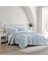 Laura Ashley 180 Thread Count Quartet Comforter Set In Blue