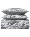 Laura Ashley 180 Thread Count Toile Delight Comforter Set
