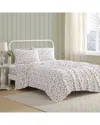 Laura Ashley Berry Bright Cotton Flannel Sheet Set