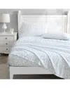 Laura Ashley 200 Thread Count Roseford Percale Sheet Set