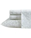 Laura Ashley 200 Thread Count Toile Delight Cotton Percale Sheet Set