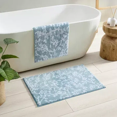 Laura Ashley 2-pc. Bath Rug Set In Blue