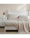 Laura Ashley 300 Thread Count Bonnie Cotton Sateen Sheet Set