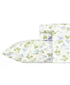 Laura Ashley Closeout!  300 Thread Count Cotton Sateen 4-pc. Sheet Set, Queen In Periwinkle