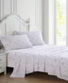 Laura Ashley Closeout!  300 Thread Count Cotton Sateen 4-pc. Sheet Set, King In Tea Rose