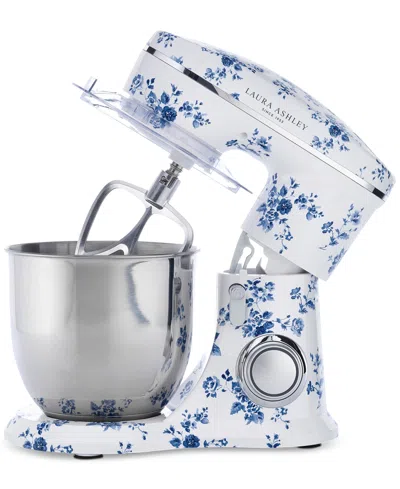 Laura Ashley 4.5l Plastic Tilt-head 10-speed Stand Mixer In Blue