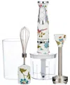Laura Ashley 500-watt 4-in-1 Hand Immersion Blender Set In Elveden White