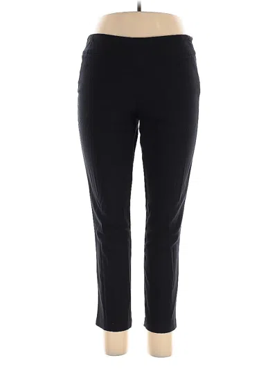 Pre-owned Laura Ashley Active Pants In Black