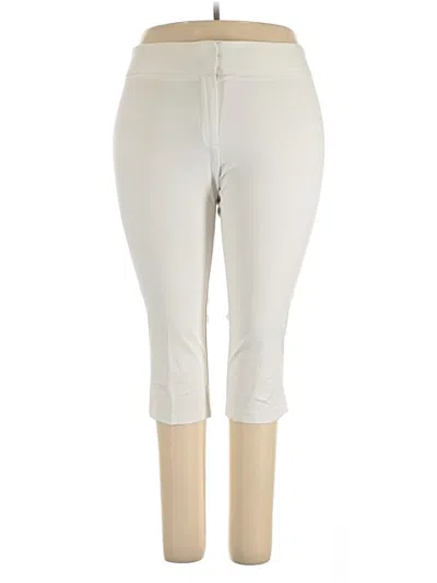 Pre-owned Laura Ashley Active Pants In Ivory