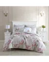 Laura Ashley Ailyn 7pc Pink Comforter Set In Pink
