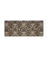 Laura Ashley Almeida Wellness Mats, 17.5" X 48" In Rust