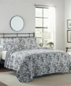 Laura Ashley Amberley Cotton Reversible Quilt Sets In Multi